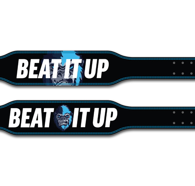 custom leather weight lifting belts