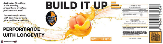 Build It Up Sweet Peach Flavour